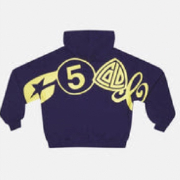 Cold Culture Other - NWT Cold Culture ICONIC Hoodie Navy and Yellow MEN’S MEDIUM
